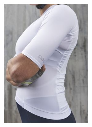 Poc Pristine Print Hydrogen White Women's Short Sleeve Jersey