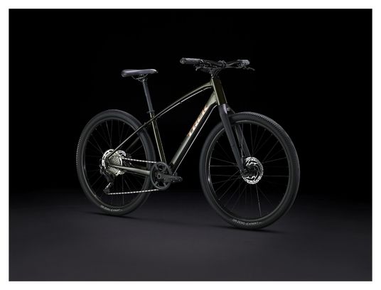 Trek Dual Sport 3 Fitness Bike Shimano Deore 10V 650mm Olive Green