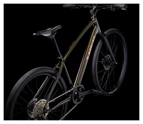 Trek Dual Sport 3 Fitness Bike Shimano Deore 10V 650mm Olive Green