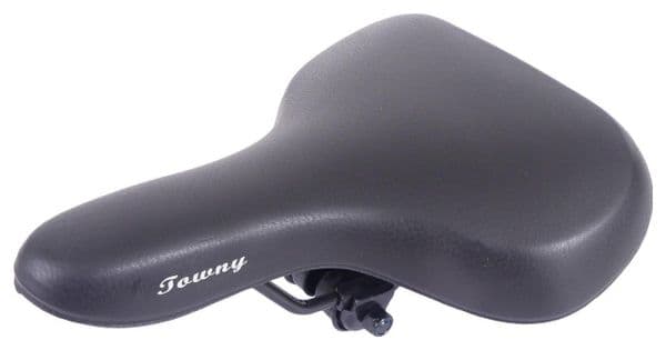 EDGE Selle de vélo Towny - Noir - Mousse mémoire