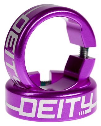 Deity Grip Clamps Rings Aluminum Purple