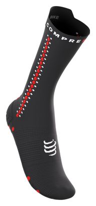 Calzini Compressport Pro Racing V4.0 Bike Ironman 2026 Nero/Rosso