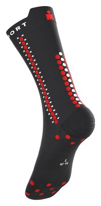 Calzini Compressport Pro Racing V4.0 Bike Ironman 2026 Nero/Rosso