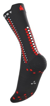 Calzini Compressport Pro Racing V4.0 Bike Ironman 2026 Nero/Rosso