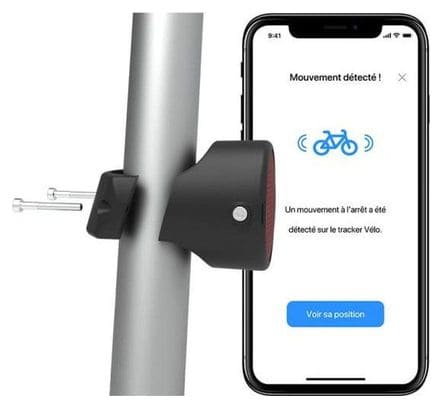 BIKE TRACKER Traceur GPS antivol vélo - Invoxia