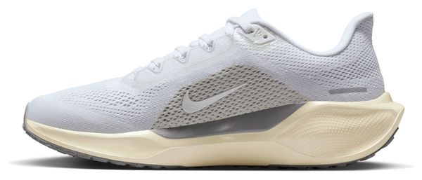 Nike Pegasus 41 Laufschuhe Weiß/Rosa/Silber Damen