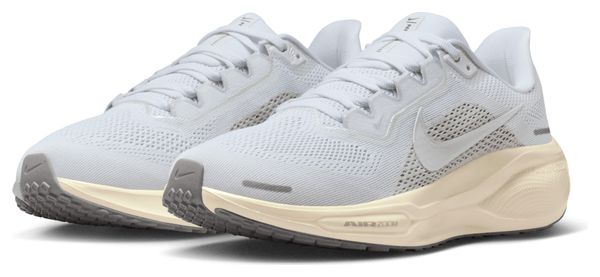 Nike Pegasus 41 Laufschuhe Weiß/Rosa/Silber Damen