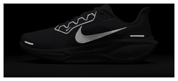 Nike Pegasus 41 Laufschuhe Weiß/Rosa/Silber Damen