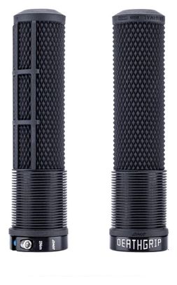 Paire de Grips DMR Deathgrip2 Flangeless Grips Noire