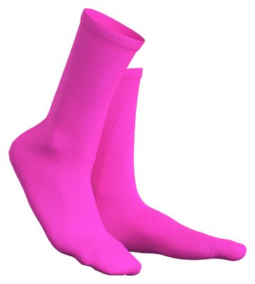 Chaussettes de Cyclisme/Running Respirantes - Rose Fluo