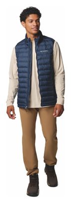 Ärmellose Daunenjacke Columbia Powder Lite II Blau