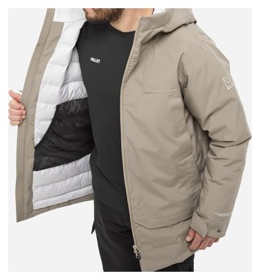 Parka Millet Chamonix Warm Beige da uomo