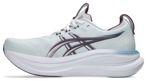 Asics Gel-Nimbus 28 hardloopschoenen blauw/roze dames