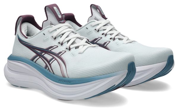 Asics Gel-Nimbus 28 hardloopschoenen blauw/roze dames