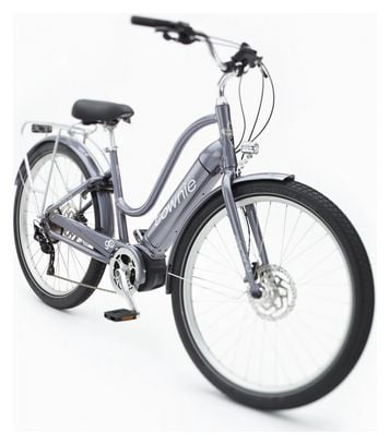Vélo de Ville Électrique Electra Townie Path Go! 10D Equipped Step-Thru Shimano Deore 10V 500 Wh 27.5'' Gris Holographic