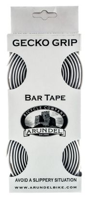 ARUNDEL Manubrio Nastro Bianco GECKO GRIP