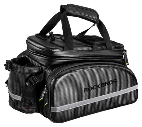 Sacoche de porte-bagages arrière pour vélo  extensible à 35 L