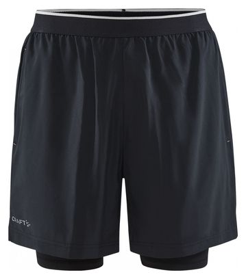 Craft ADV Charge 2-in-1-Shorts Schwarz