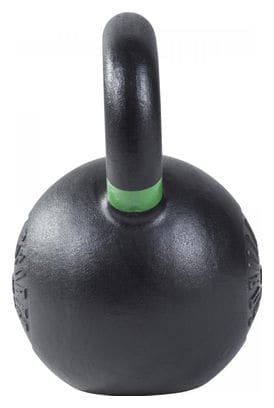Kettlebell en fonte noir avec couleur rayé poignées disponible de 4kg  à 32kg - Haltère russe - Poids : 24 KG