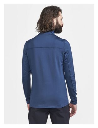 Craft Core Gain Blue Uomo 1/2 Zip Collar Long Sleeve Jersey