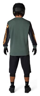 Maillot Manches Longues Fox Defend Creation Vert Homme