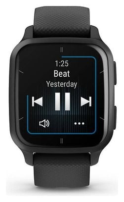GARMIN Venu Sq 2 Music - Montre de sport connectée - Gris