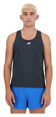 New Balance Q Speed Jacquard Tank Black Men's
