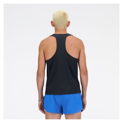 New Balance Q Speed Jacquard Tank Black Men's