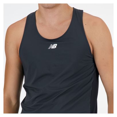 New Balance Q Speed Jacquard Tank Black Men's
