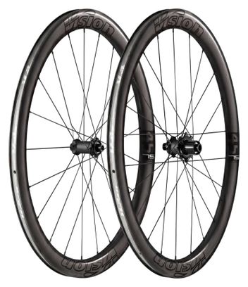 Vision Metron 45 SL Disc Clincher/TL 700mm Wheel Set | 12x100 - 12x142 ...