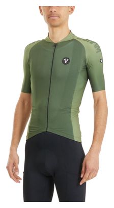 LeBram Glières Short Sleeves Jersey Khaki Green