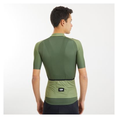 LeBram Glières Short Sleeves Jersey Khaki Green