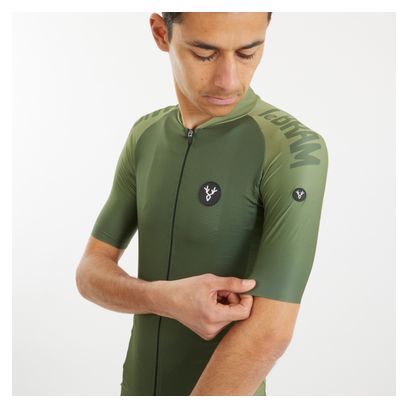 Maillot de manga corta LeBram Glières Verde caqui