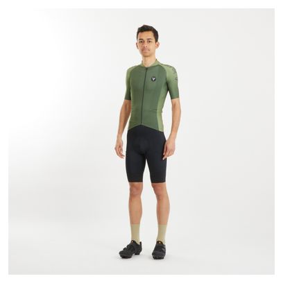 LeBram Glières Short Sleeves Jersey Khaki Green