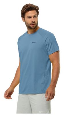 Camiseta Jack Wolfskin Prelight Chill Azul