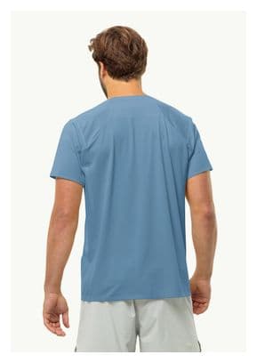 Jack Wolfskin Prelight Chill T Kurzarm T-Shirt Blau