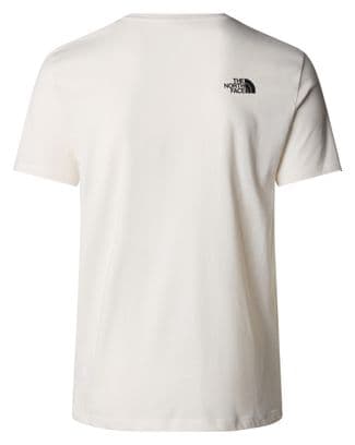 T-Shirt The North Face Foundation Coordinates Blanc