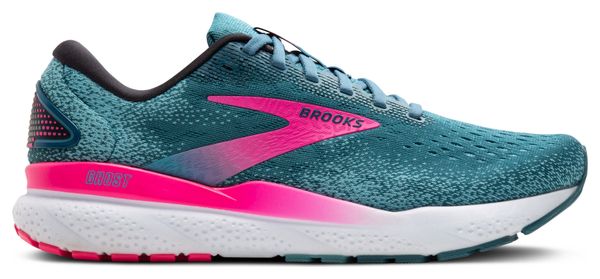 Zapatillas de Correr Brooks Ghost 16 Azul/Rosa Mujer