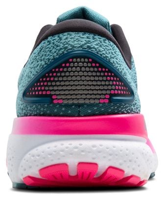 Brooks Ghost 16 Running-Schuhe Blau/Pink Damen