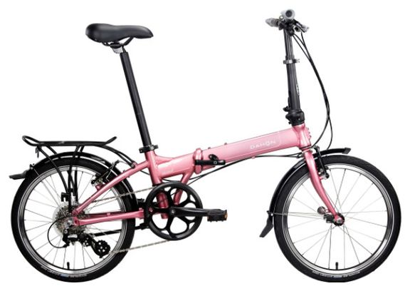 Bicicleta Plegable Dahon Mariner D8 Shimano Altus 8S 20'' Rosa 2020