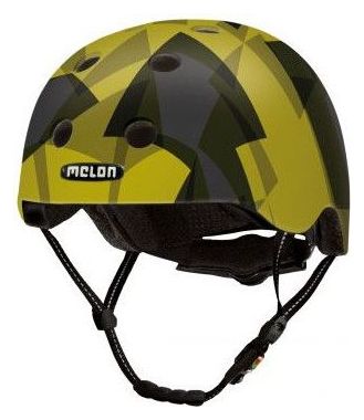 Casque de vélo Urbain - MELON - Mosaïque Jaune - JAUNE