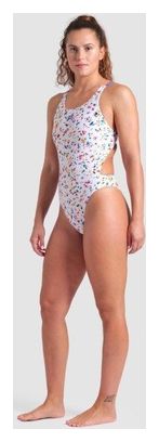 Costume da bagno Arena Confetti Donna Bianco/Multicolore