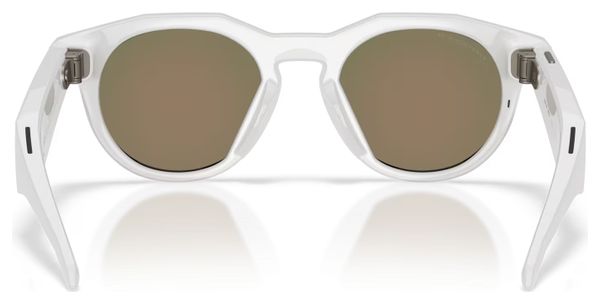 Lunettes IA Oakley Meta HSTN - Warm Grey / Prizm Ruby / Ref : OW8002-0451