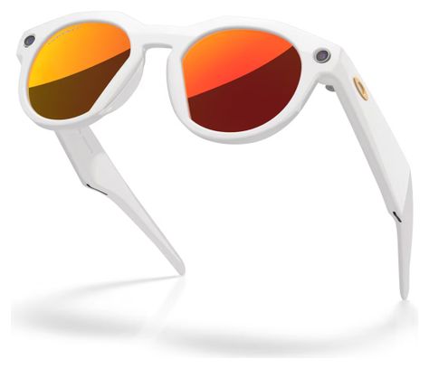 Lunettes IA Oakley Meta HSTN - Warm Grey / Prizm Ruby / Ref : OW8002-0451