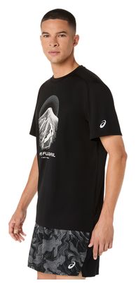 Asics Fujitrail Logo Black Men's Running T-Shirt