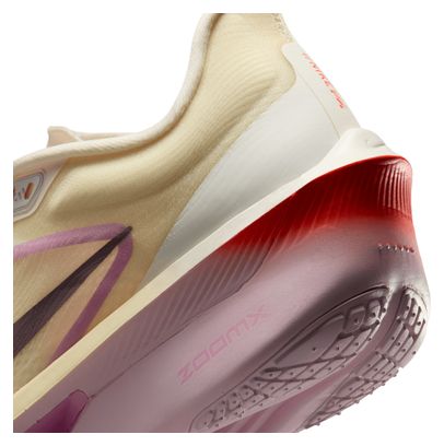Chaussures Running Nike Zoom Fly 6 Beige/Rose Femme 