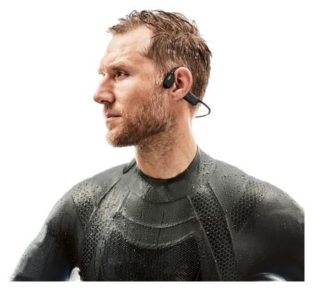 Shokz OpenSwim Bone Conduction Headphones Black