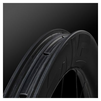 Set di ruote Enve SES 4.5 700 mm | 12x100 - 12x142 mm | Blocco centrale | Decalcomania bianca