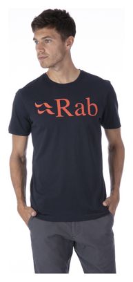 T-shirt da uomo grigia con logo RAB Stance