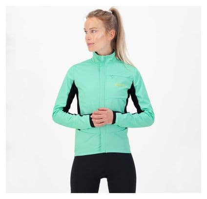 Veste Velo Hiver Rogelli Barrier - Femme - Menthe